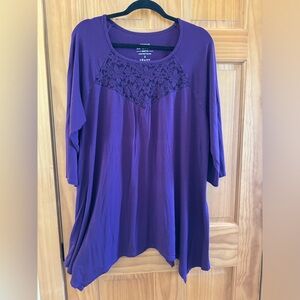 Torrid size 3 super soft 3/4 length sleeve top